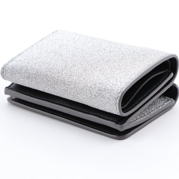 Balenciaga Everyday Mini Trifold Glitter Wallet - Picture 5 of 16